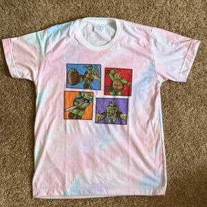 Tie-dye TMNT kids t-shirt- Small